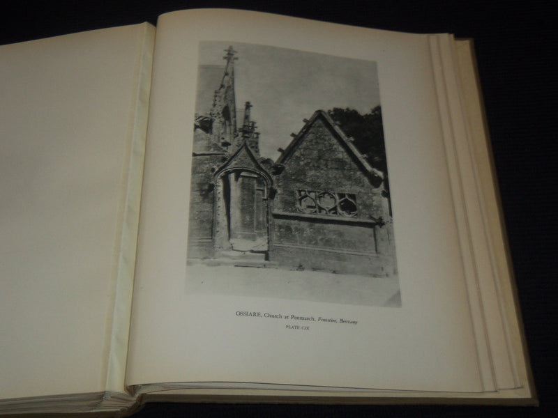 1930 LITTLE CHURCHES OF FRANCE VOLUME BY ALBERT A. CHADWICK - 125 PLATES - Z 216