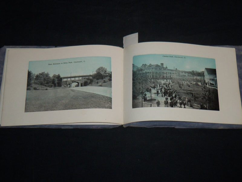 1920'S SEEING CINCINNATI BY THE PHOTOGRAPH ROUTE VIEW BOOK - J 8624