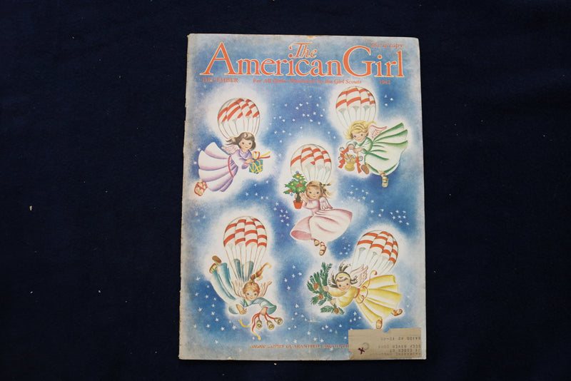 1942 DECEMBER AMERICAN GIRL MAGAZINE - CHRISTMAS ISSUE COVER - E 11664