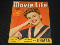 1943 DECEMBER MOVIE LIFE MAGAZINE - JOAN LESLIE FRONT COVER - E 1384