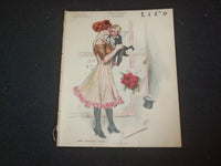 1911 JANUARY 26 LIFE MAGAZINE - J. M. FLAGG ILLUSTRATED COVER - ST 6440
