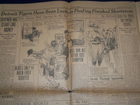 1926 APRIL 25 SAN ANTONIO SUNDAY LIGHT SPORT SECTION - TEXAN HAILED - NP 972B