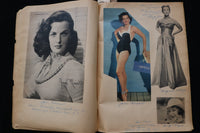 HOLLYWOOD ACTRESSES SCRAPBOOK - ELIZABETH TAYLOR - MARILYN MONROE - E 24917