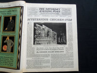 1929 AUGUST 17 THE SATURDAY EVENING POST MAGAZINE - ILLUSTRATED COVER -SP 1352