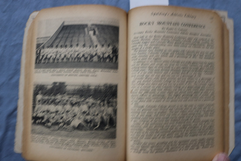 1931 SPALDING'S NCAA COLLLEGE BASEGALL GUIDE - BABE RUTH AD - SOFTCOVER - K 3090