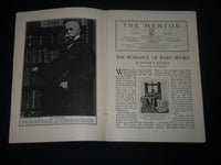 1922 MARCH THE MENTOR MAGAZINE - MAXFIELD PARRISH ILLUSTRATIONS - J 3641