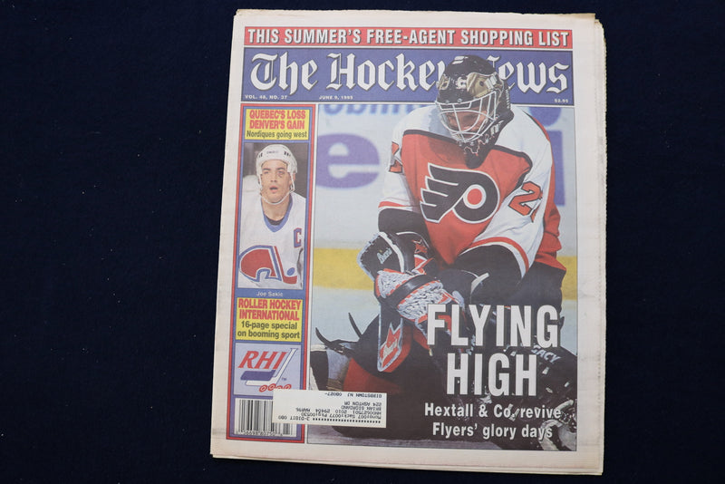 1995 JUNE 9 THE HOCKEY NEWS NEWSPAPER - RON HEXTALL COVER - NP 8744