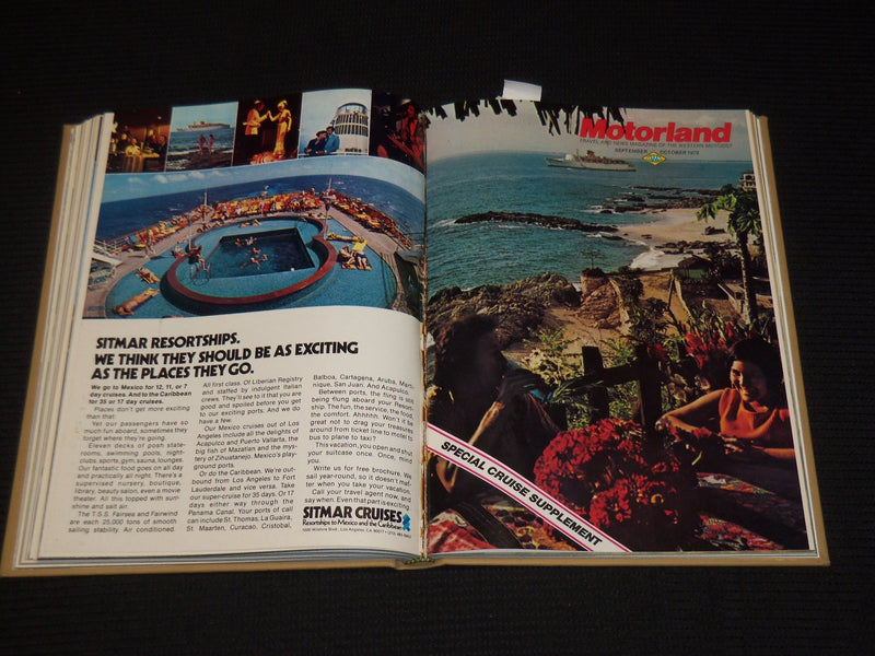 1972 JANUARY-DECEMBER THE MOTOR LAND MAGAZINE BOUND VOLUME - 6 ISSUES - KD 705A