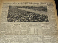 1931-1952 NEW YORK TIMES PREAKNESS WINNERS SPORTS SECTIONS LOT OF 18 - NTL 16F