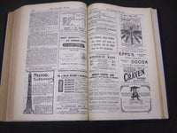 1902 SATURDAY REVIEW 2 BOUND VOLUMES - COMPLETE YR- PUBLISHED IN LONDON - R 1088