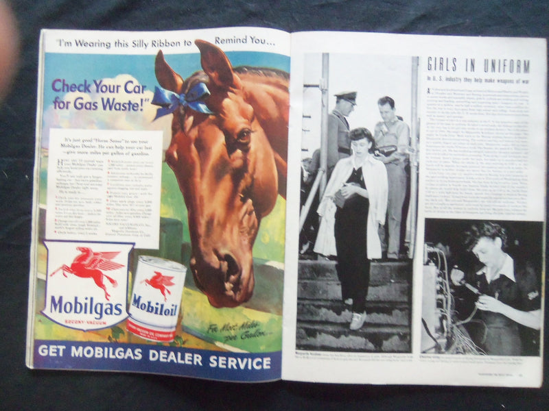 1942 JULY 6 LIFE MAGAZINE - AMERICAN FLAG - L 294