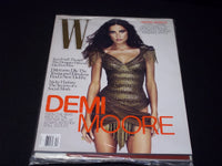 2009 DECEMBER W MAGAZINE - DEMI MOORE FRONT COVER - E 13060