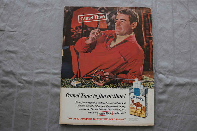 1965 FEBRUARY ARGOSY MAGAZINE - GIANT BOATING SECTION COVER - SP 6187H