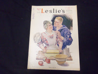 1919 MARCH 15 LESLIE'S WEEKLY MAGAZINE - BACK TO THE PIE - ST 2240