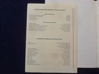 1981 FOCUS ON LIVINGSTON SOFTCOVER BOOK - TOWN HANDBOOK - K 182