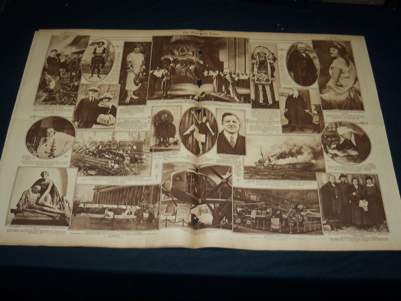 1923 JANUARY 14 NEW YORK TIMES PICTURE SECTION NO. 5 & 6 - JESS WILLARD- NT 8904