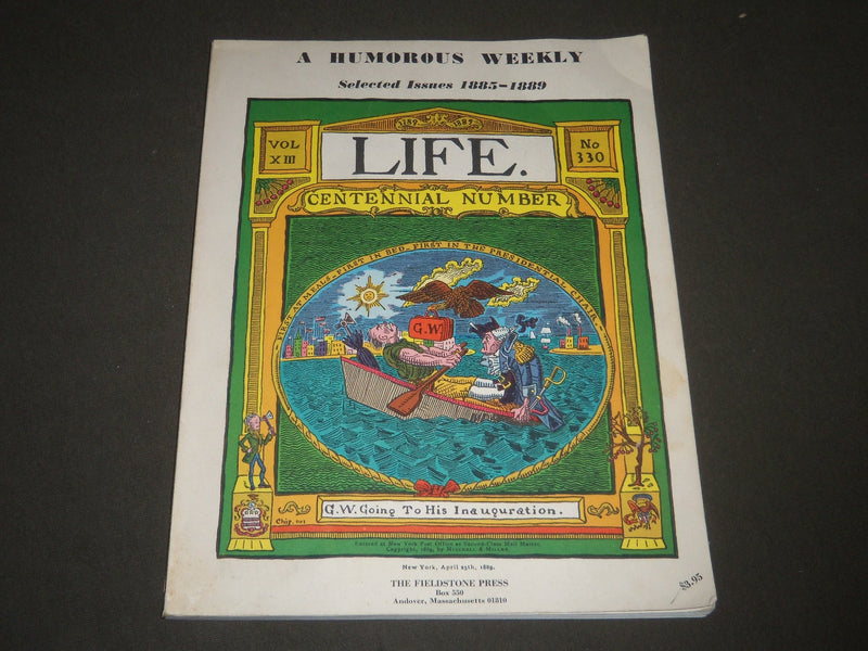 1970 LIFE A HOMOROUS WEEKLY SOFTCOVER BOOK - NICE ILLUSTRATIONS - J 2433