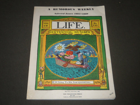 1970 LIFE A HOMOROUS WEEKLY SOFTCOVER BOOK - NICE ILLUSTRATIONS - J 2433