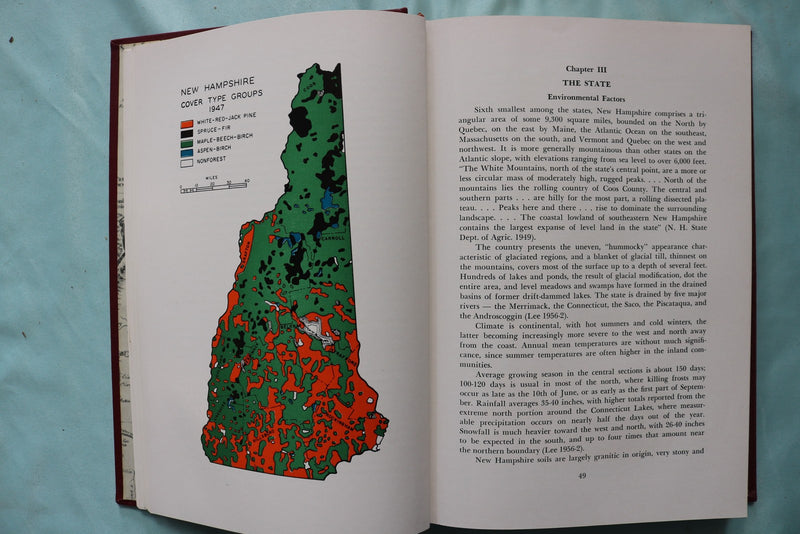 1957 NEW HAMPSHIRE GAME AND FURBEARERS REPORT BY HELENETTE SILVER - KD 9723