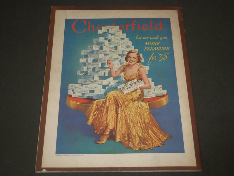 1938 JANUARY FORTUNE MAGAZINE - GREAT COVER & ADS - F 86
