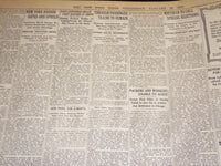 1918 JANUARY 23 NEW YORK TIMES - SENATE READY FOR WAR CABINET FIGHT - NT 7939