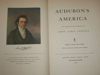 1940 AUDUBON'S AMERICA BOOK EDITED BY DONALD PEATTIE W/ ILLUSTRATIONS - KD 2990