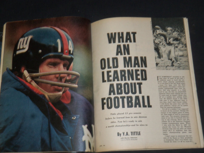 1964 APRIL SPORT MAGAZINE - OSCAR ROBERTSON COVER - SP 8505