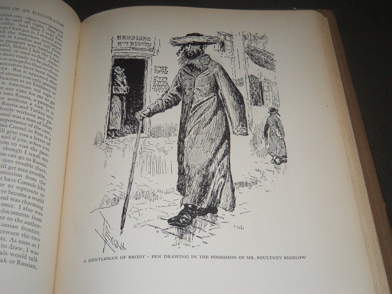 1925 THE ADVENTURES OF AN ILLUSTRATOR BOOK BY JOSEPH PENNELL - KD 3952