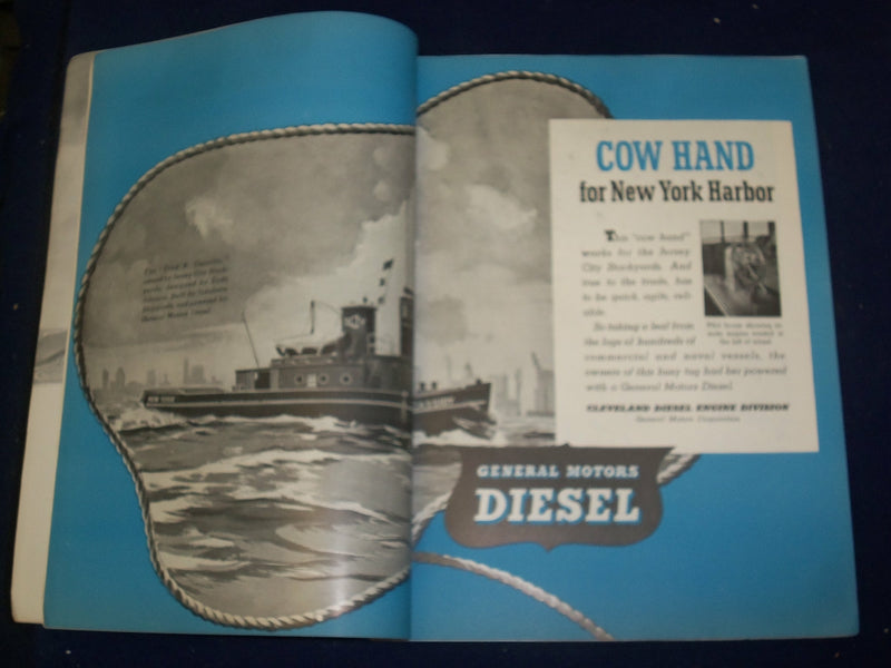 1942 NOVEMBER MOTOR BOATING MAGAZINE - THE YACHTSMEN'S MAGAZINE - B 6611