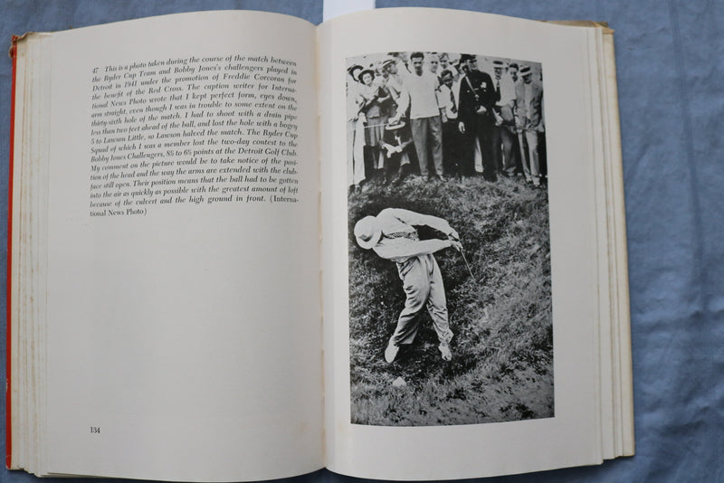 1953 SAM SNEAD'S NATURAL GOLF HARDCOVER BOOK BY - KD 9371