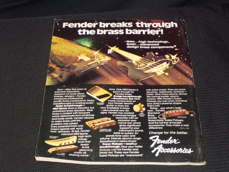 1980 MAY GUITAR PLAYER MAGAZINE - STANLEY CLARKE FRONT COVER - E 7745