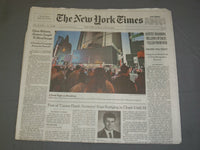 2019 JULY 14 NEW YORK TIMES - NYC POWER FAILURE - DARK NIGHT ON BROADWAY