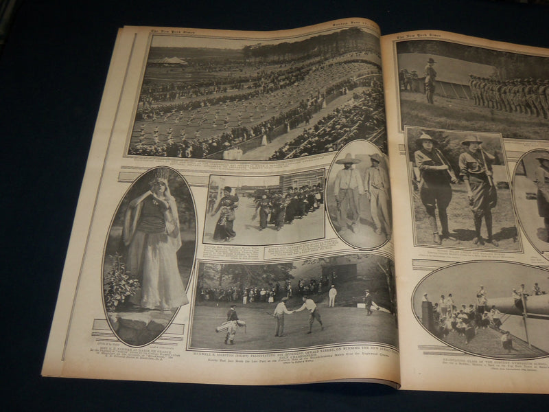 1916 JUNE 11 NEW YORK TIMES PICTURE SECTION - REPUBLICAN CONVENTION - NT 8964