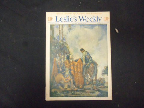 1922 MARCH 4 LESLIE'S WEEKLY MAGAZINE - GREAT COVER, PHOTOS & ADS - ST 3479