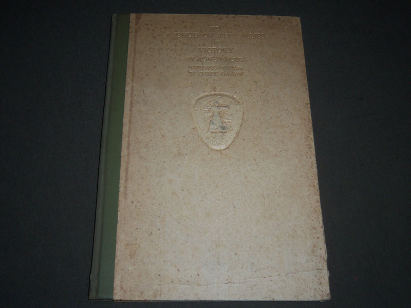 1918 THE AVENUE OF THE ALLIES AND VICTORY BY ALFRED NOYES BOOK - KD 4261