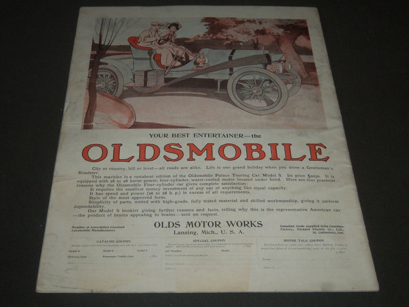 1906 MAY 5 THE SATURDAY EVENING POST MAGAZINE - ILLUSTRATED COVER- SP 974