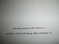 1960 THE ECLOGUES BY PUBLIUS VIRGILIUS MARO BOOK W/ SLIP CASE - ILLUS. - KD 614