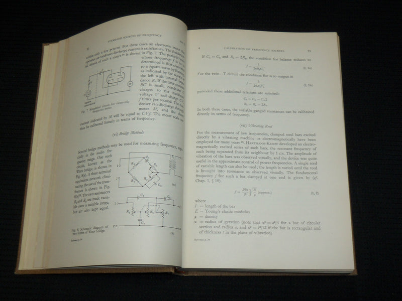 1953 TECHNICAL ASPECTS OF SOUND HARDCOVER BOOK - RICHARDSON - KD 7363