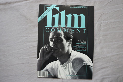 1991 JULY-AUGUST FILM COMMENT MAGAZINE - MARLON BRANDO COVER - E 24066