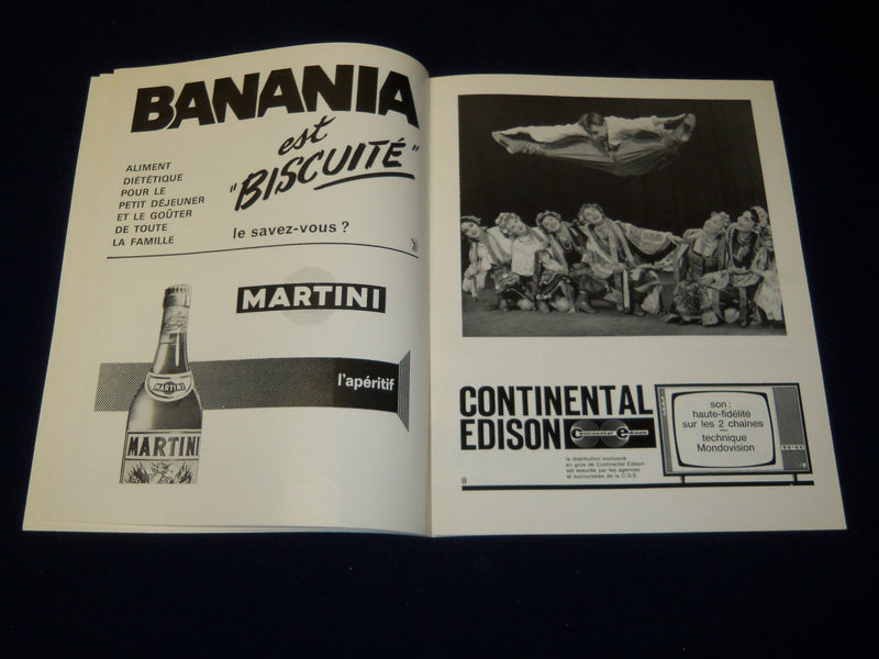 1964 LE BALLET DES COSAQUES DE L'UKRAINE PROGRAM - FRENCH - J 5124