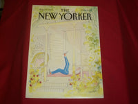 1984 JUNE 11 NEW YORKER MAGAZINE FRONT COVER ONLY - GREAT ART FOR FRAMING
