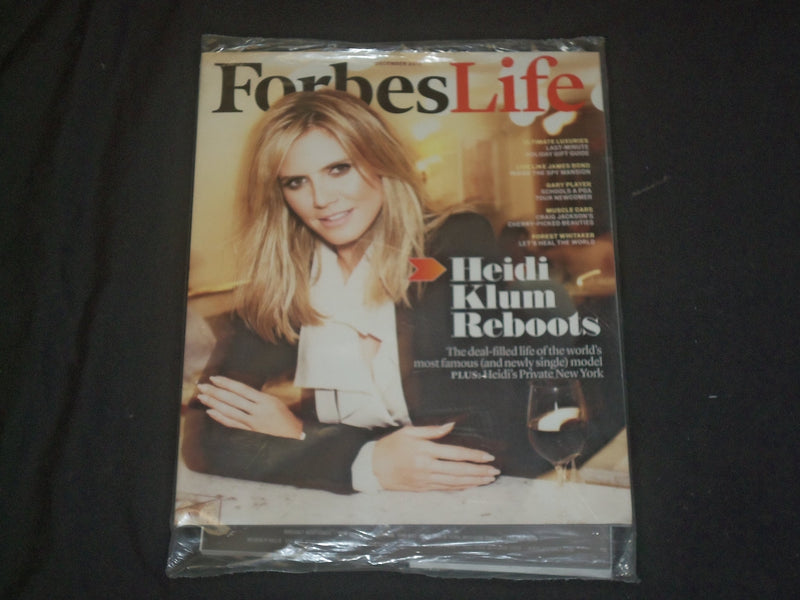 2012 DECEMBER FORBES/FORBES LIFE MAGAZINES-HEIDI KLUM/CHARLES KOCH COVERS- B 881