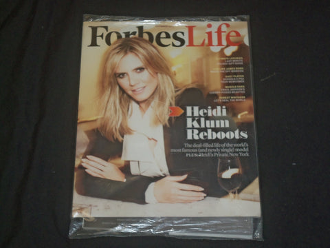 2012 DECEMBER FORBES/FORBES LIFE MAGAZINES-HEIDI KLUM/CHARLES KOCH COVERS- B 881