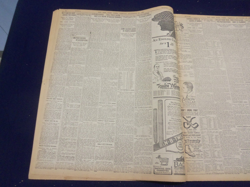 1920 NOVEMBER 30 NEW YORK TIMES - SINN FEINERS KILL 16 POLICE CADETS - NT 8456