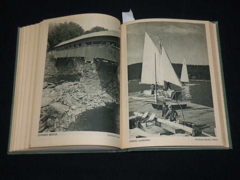 1946 EVER NEW ENGLAND BOOK WITH PHOTOGRAPHS BY SAMUEL CHAMBERLAIN - KD 6382