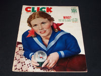 1940 DECEMBER CLICK MAGAZINE - NICE ILLUSTRATED FRONT COVER - E 20058