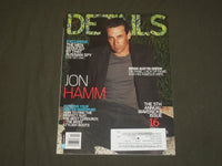 2010 OCTOBER DETAILS MAGAZINE - JON HAMM COVER - B 1633