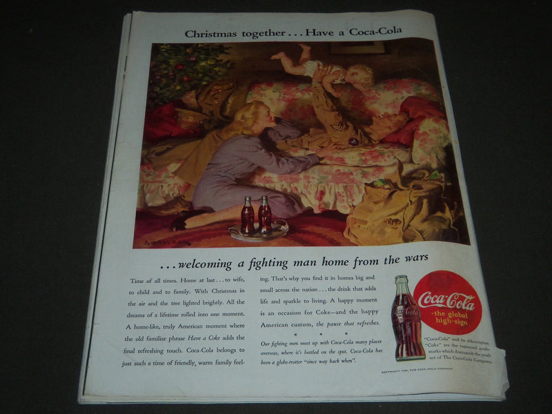 1945 DECEMBER 8 THE SATURDAY EVENING POST MAGAZINE - ILLUSTRATED COVER - SP 290