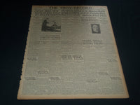 1931 OCTOBER 21 TROY MORNING RECORD - EDISON WILL BE BURIED TODAY - NT 7496