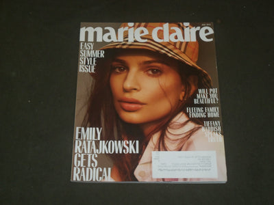 2018 JUNE MARIE CLAIRE MAGAZINE - EMILY RATAJKOWSKI COVER - B 3405